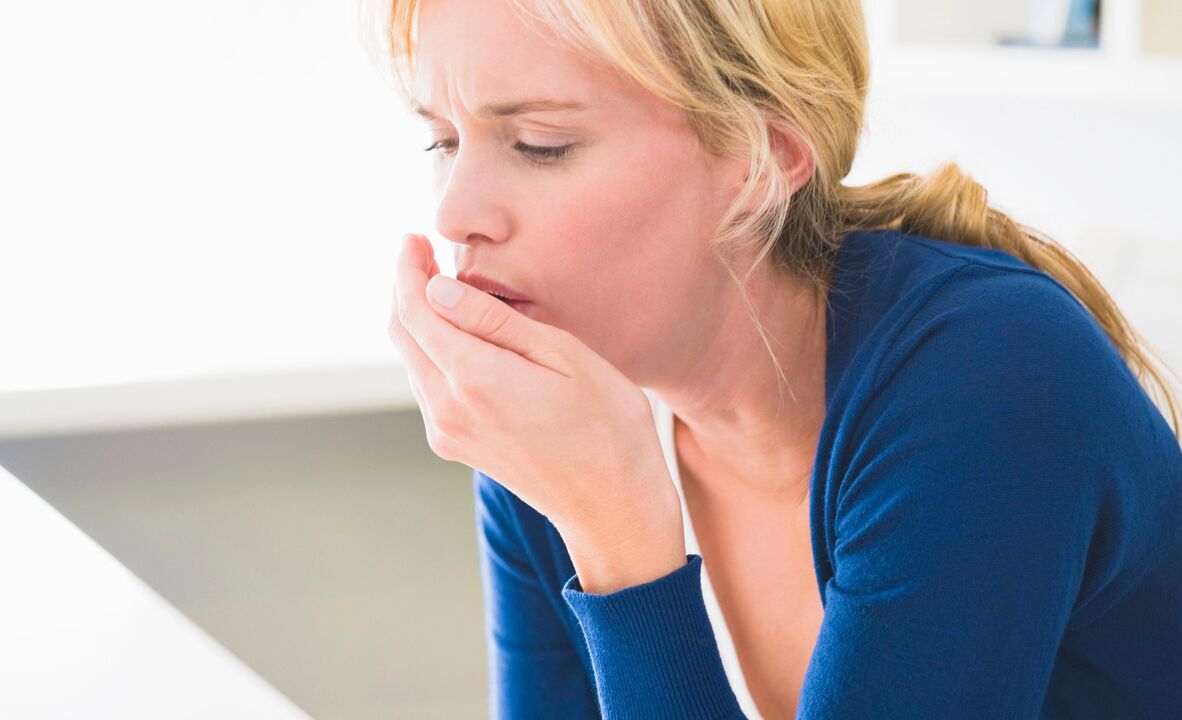 Паразитарный кашель у женщин
